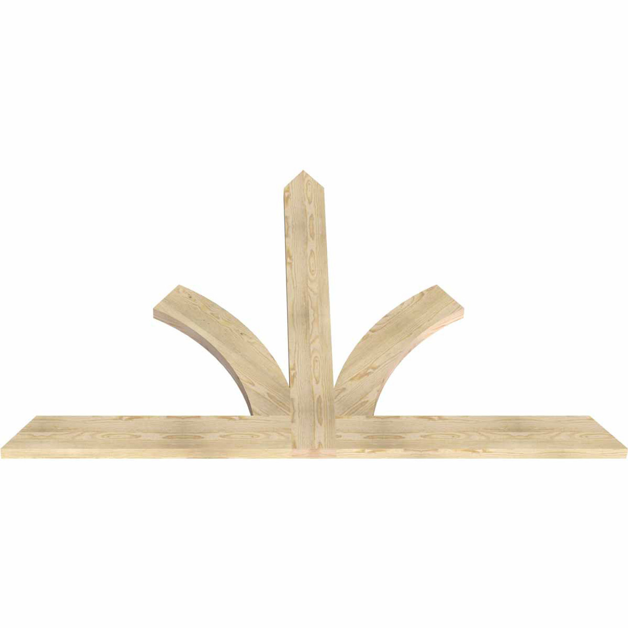 16/12 Pitch Richland Rough Sawn Timber Gable Bracket GBW084X56X0206RIC00RDF