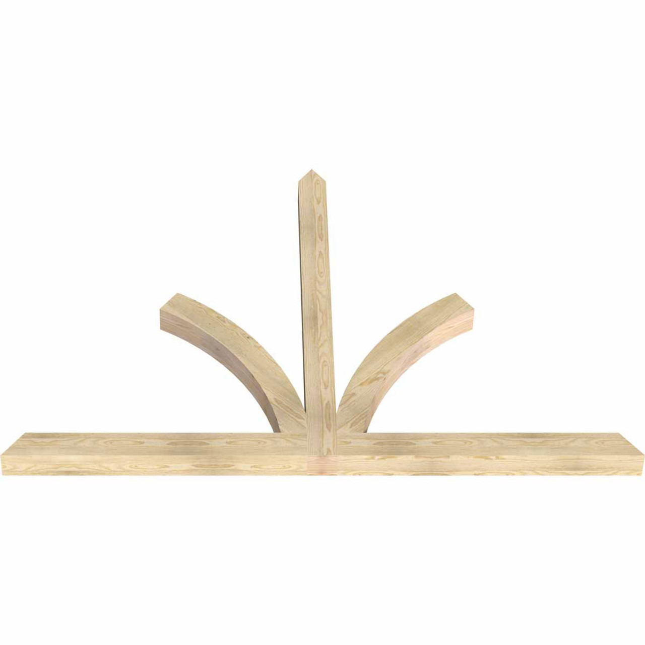 16/12 Pitch Richland Rough Sawn Timber Gable Bracket GBW084X56X0404RIC00RDF