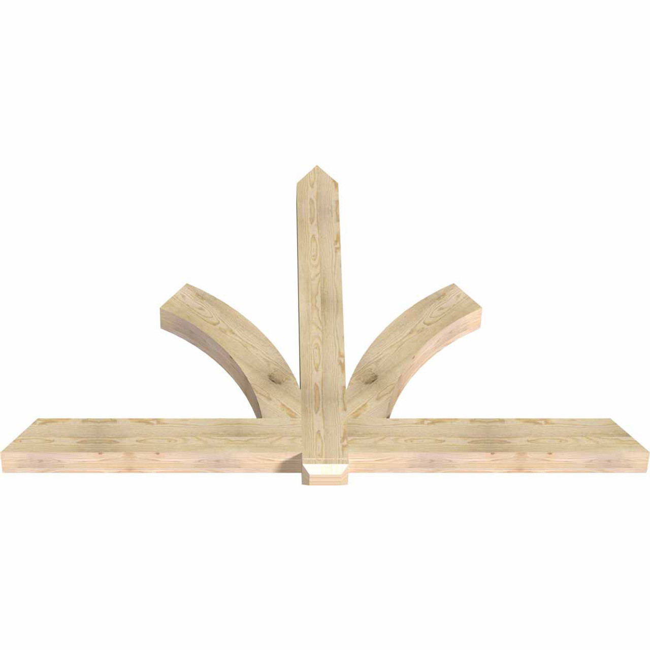 16/12 Pitch Redmond Rough Sawn Timber Gable Bracket GBW084X56X0406RED00RDF