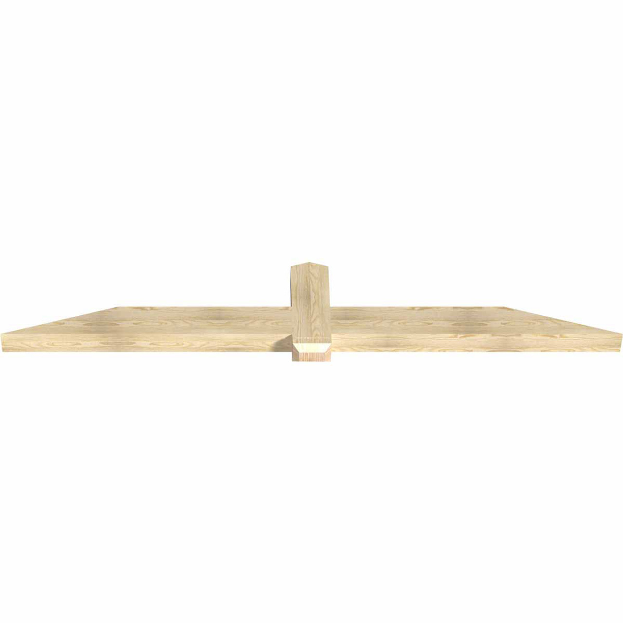 4/12 Pitch Eugene Rough Sawn Timber Gable Bracket GBW096X16X0406EUG00RDF