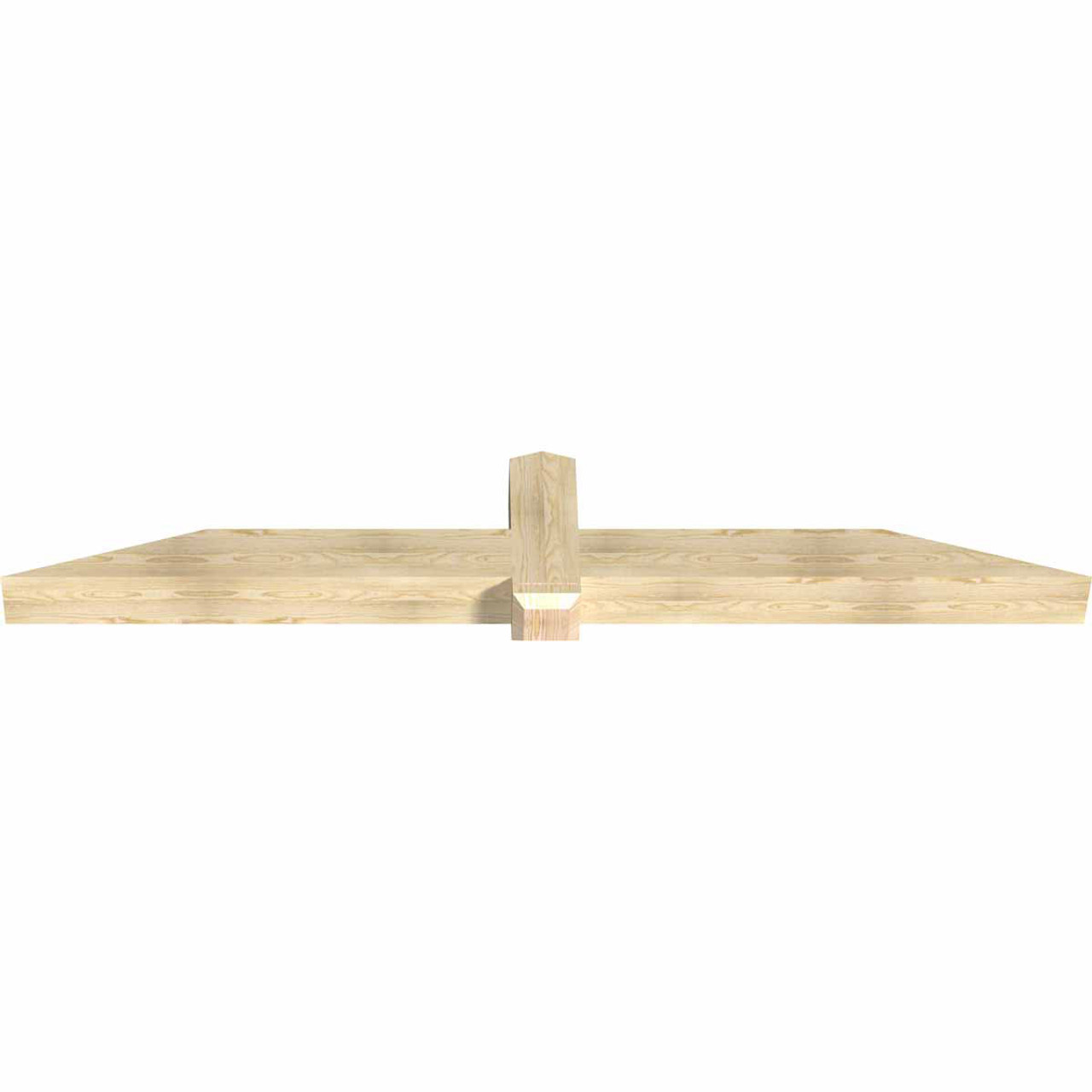 4/12 Pitch Eugene Rough Sawn Timber Gable Bracket GBW096X16X0606EUG00RDF