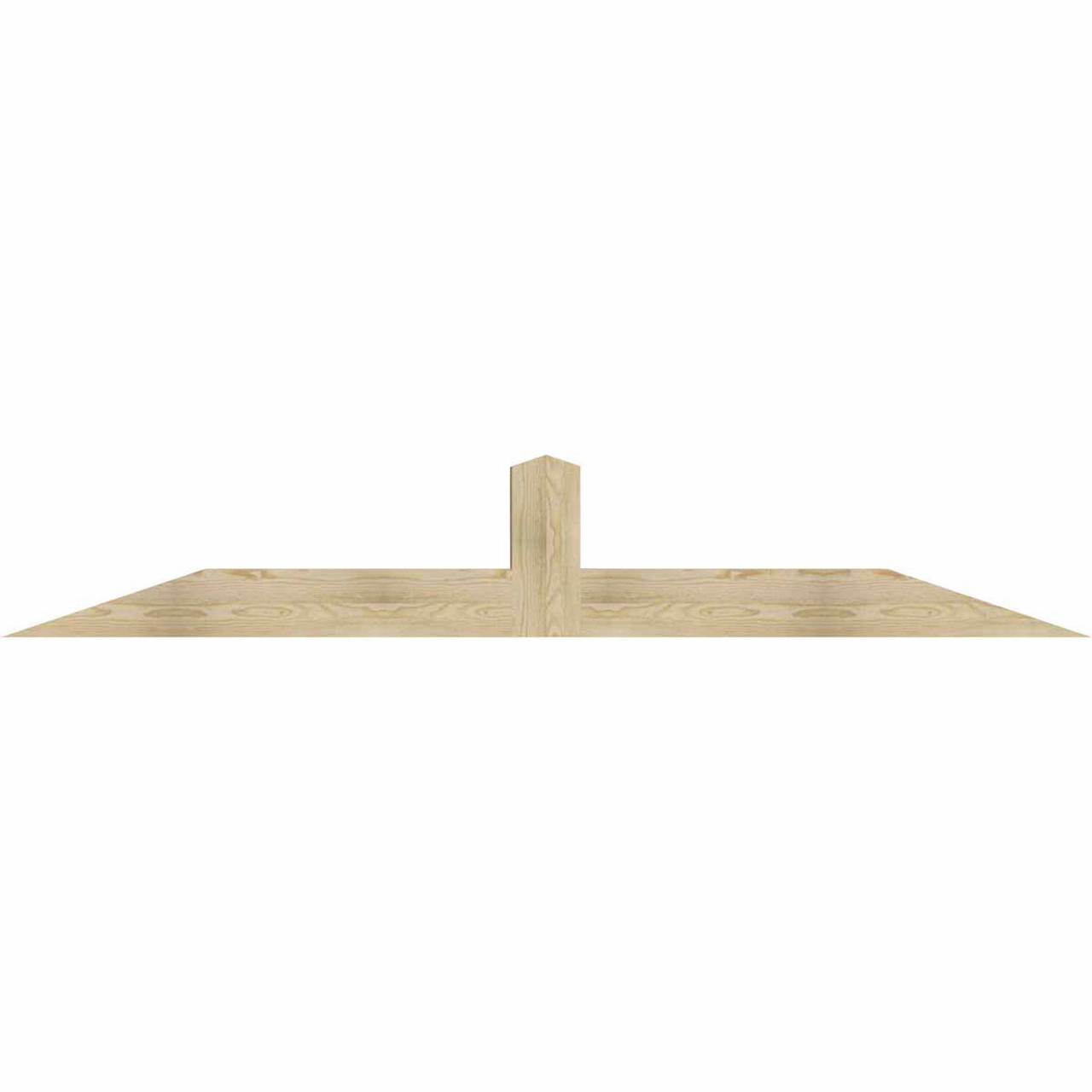 4/12 Pitch Portland Rough Sawn Timber Gable Bracket GBW096X16X0606POR00RDF