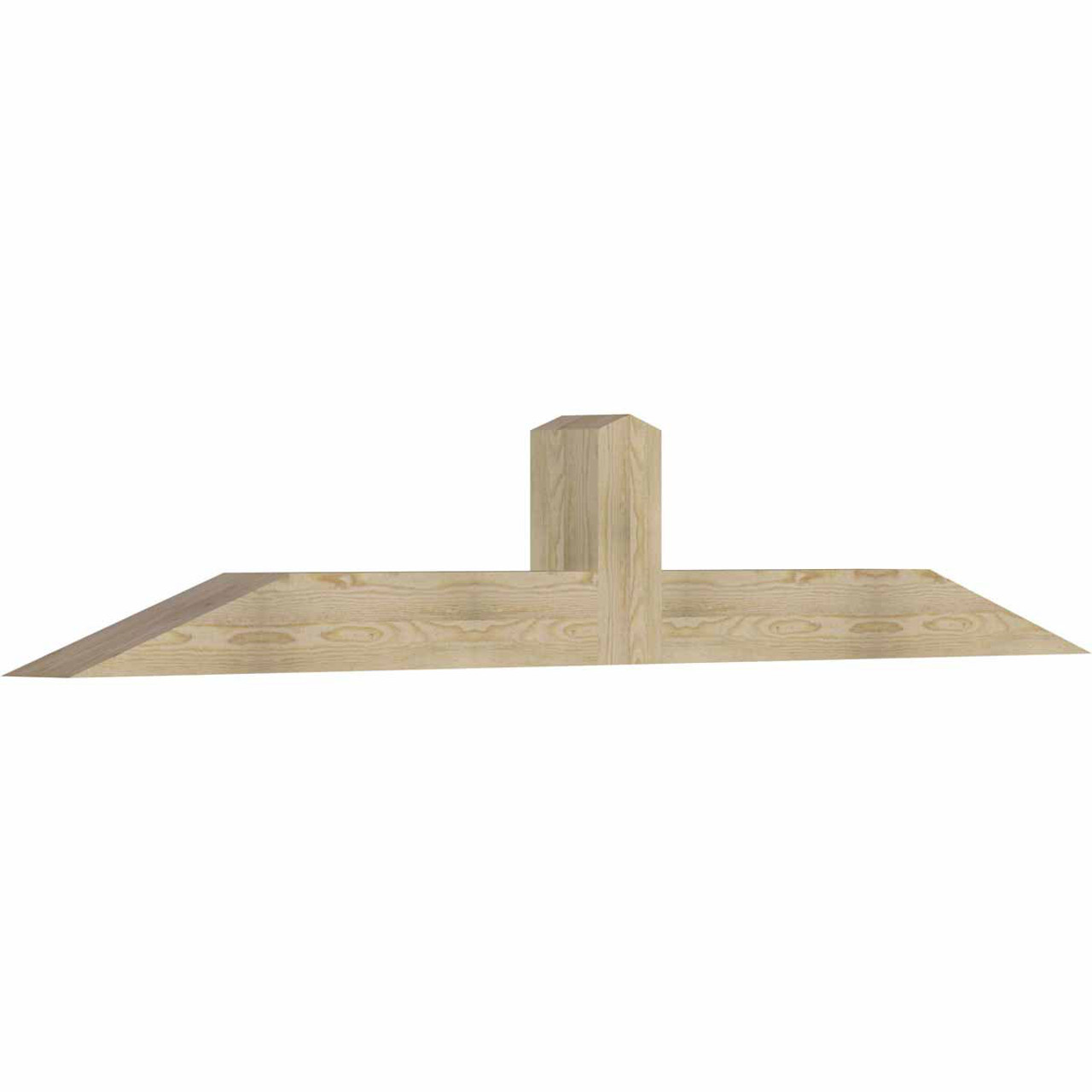 4/12 Pitch Portland Rough Sawn Timber Gable Bracket GBW096X16X0606POR00RDF