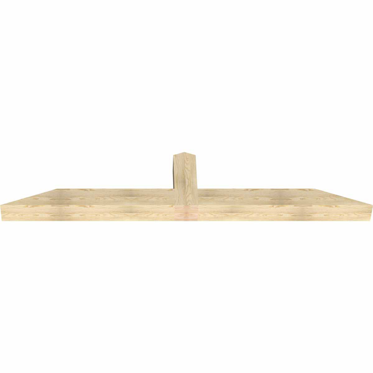 5/12 Pitch Portland Rough Sawn Timber Gable Bracket GBW096X20X0606POR00RDF