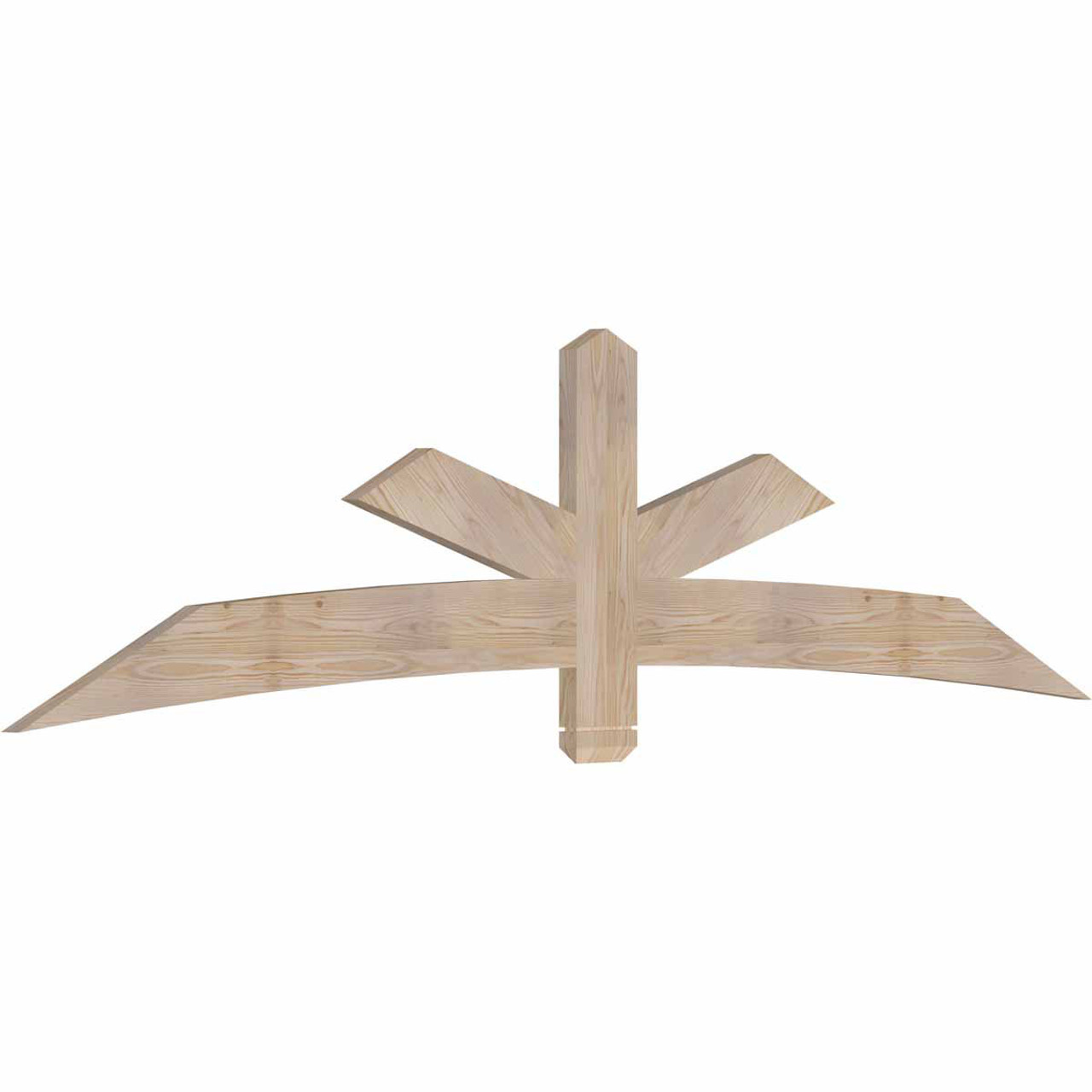 6/12 Pitch Alberta Smooth Timber Gable Bracket GBW096X24X0206ALB00SDF