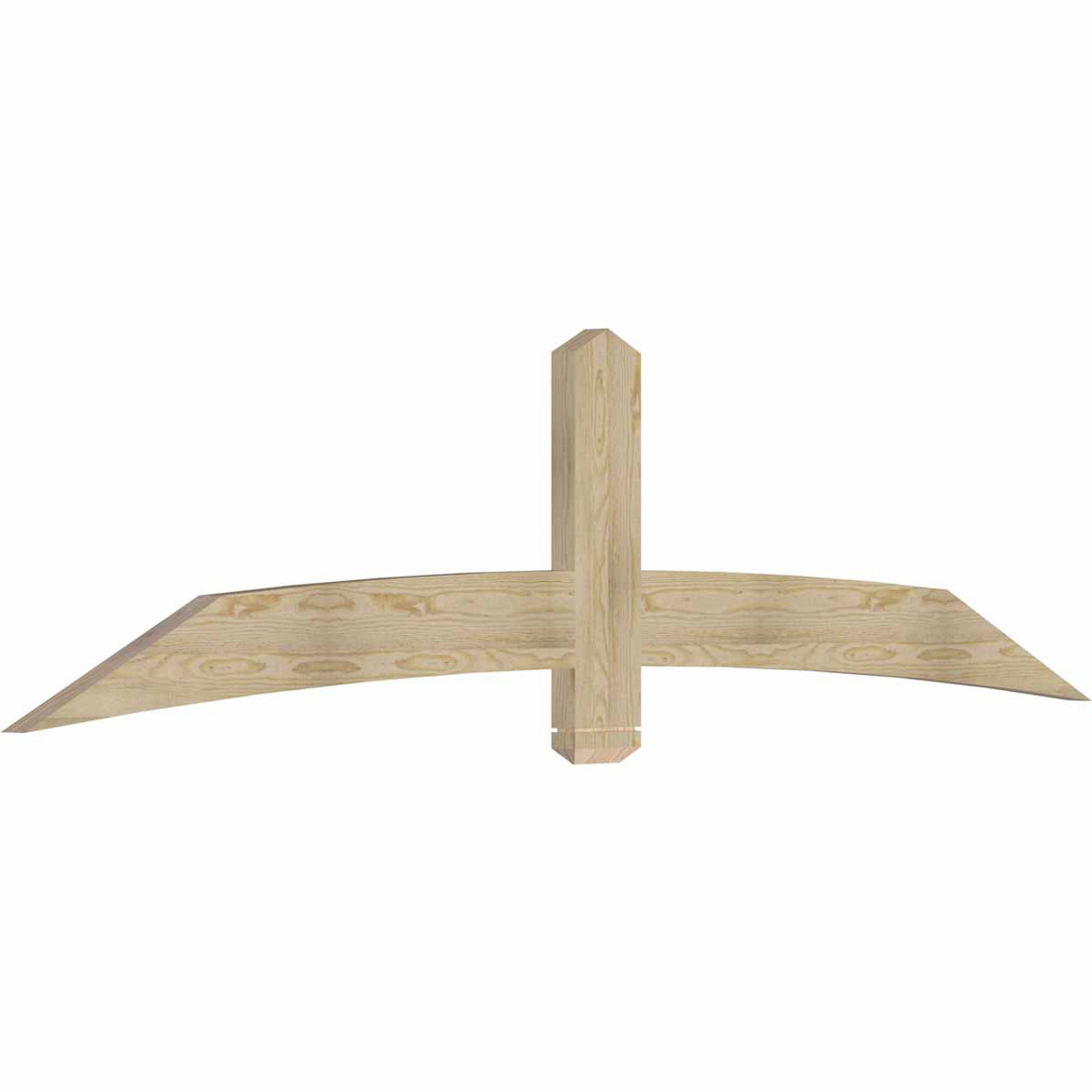 6/12 Pitch Bellingham Rough Sawn Timber Gable Bracket GBW096X24X0206BEL00RDF