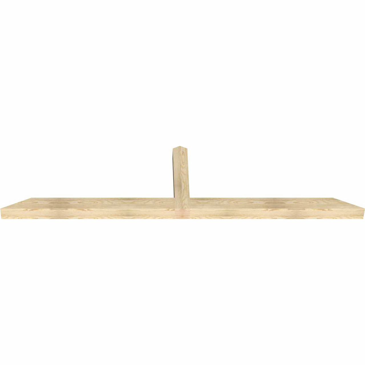 6/12 Pitch Portland Rough Sawn Timber Gable Bracket GBW096X24X0404POR00RDF