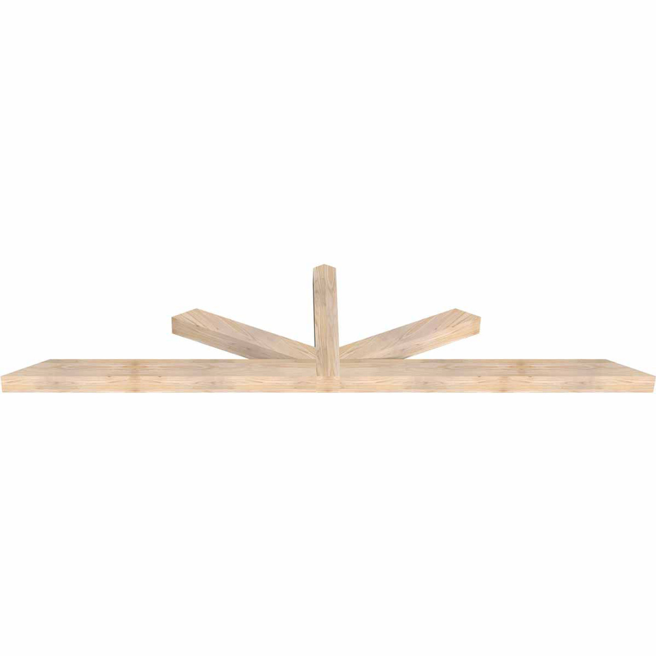 6/12 Pitch Saratoga Smooth Timber Gable Bracket GBW096X24X0404SAR00SDF