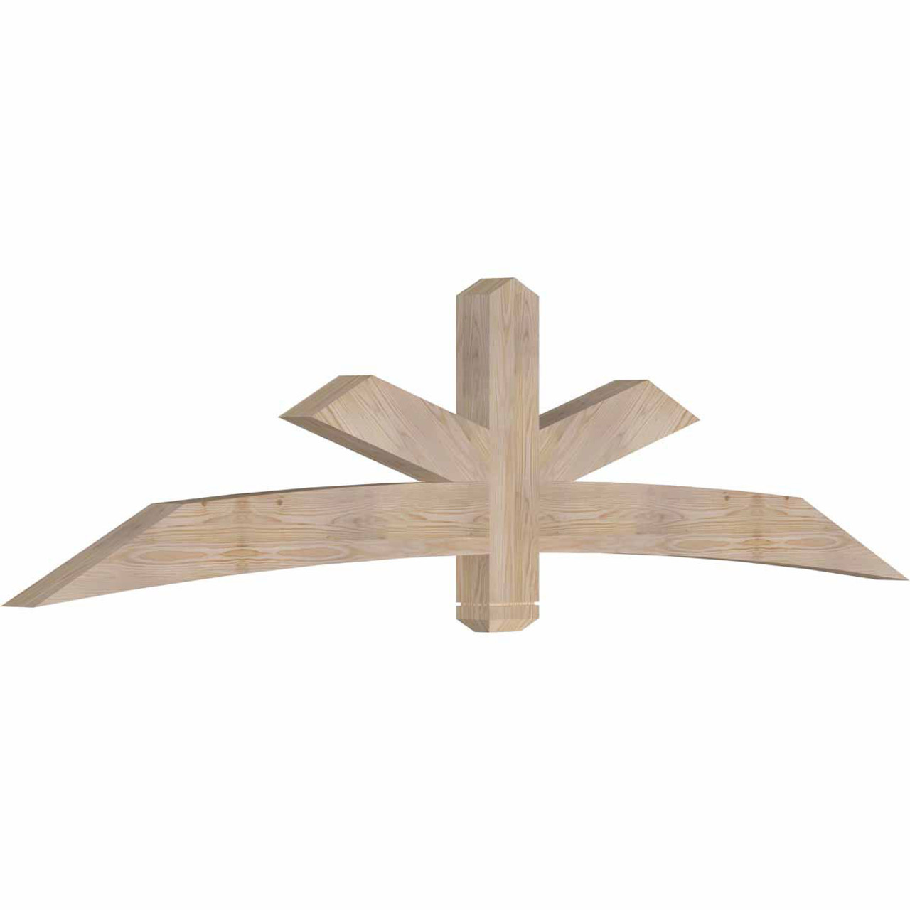 6/12 Pitch Alberta Smooth Timber Gable Bracket GBW096X24X0406ALB00SDF