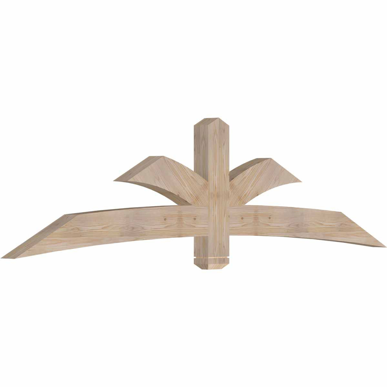 6/12 Pitch Davenport Smooth Timber Gable Bracket GBW096X24X0406DAV00SDF