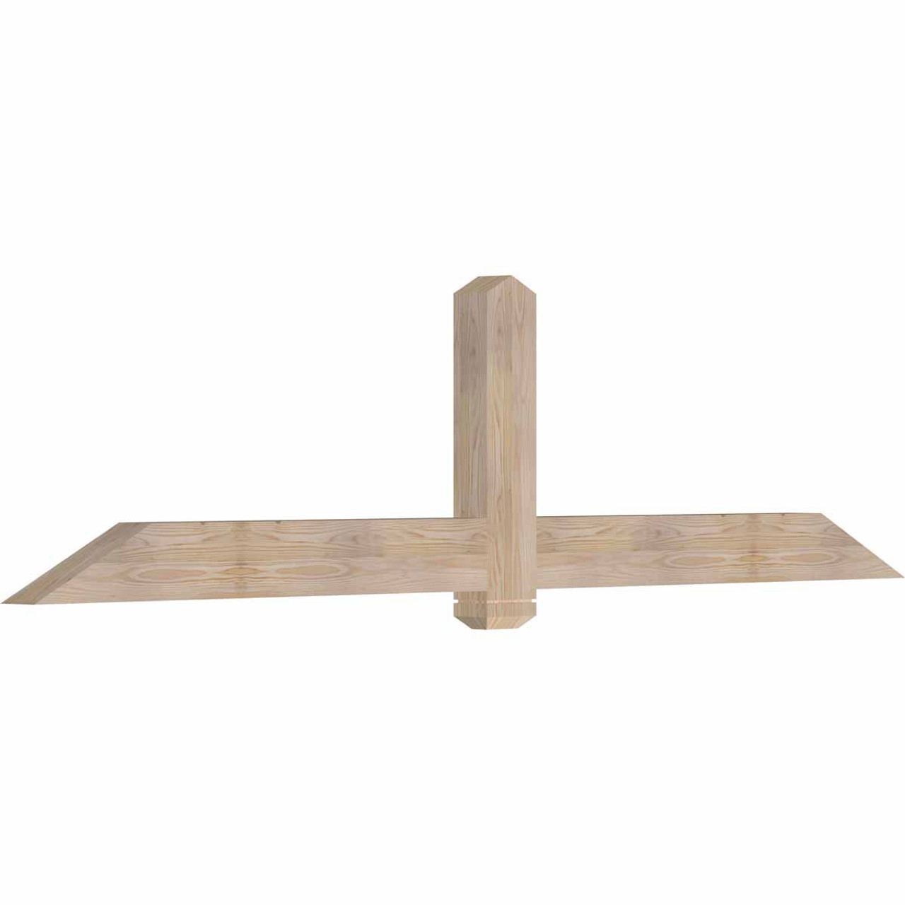 6/12 Pitch Eugene Smooth Timber Gable Bracket GBW096X24X0406EUG00SDF