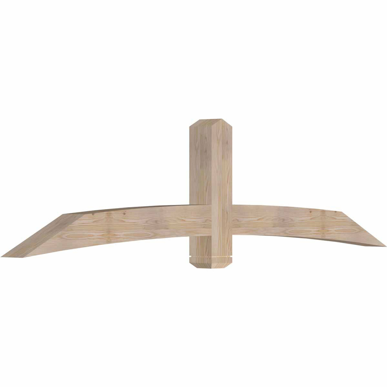 6/12 Pitch Bellingham Smooth Timber Gable Bracket GBW096X24X0606BEL00SDF