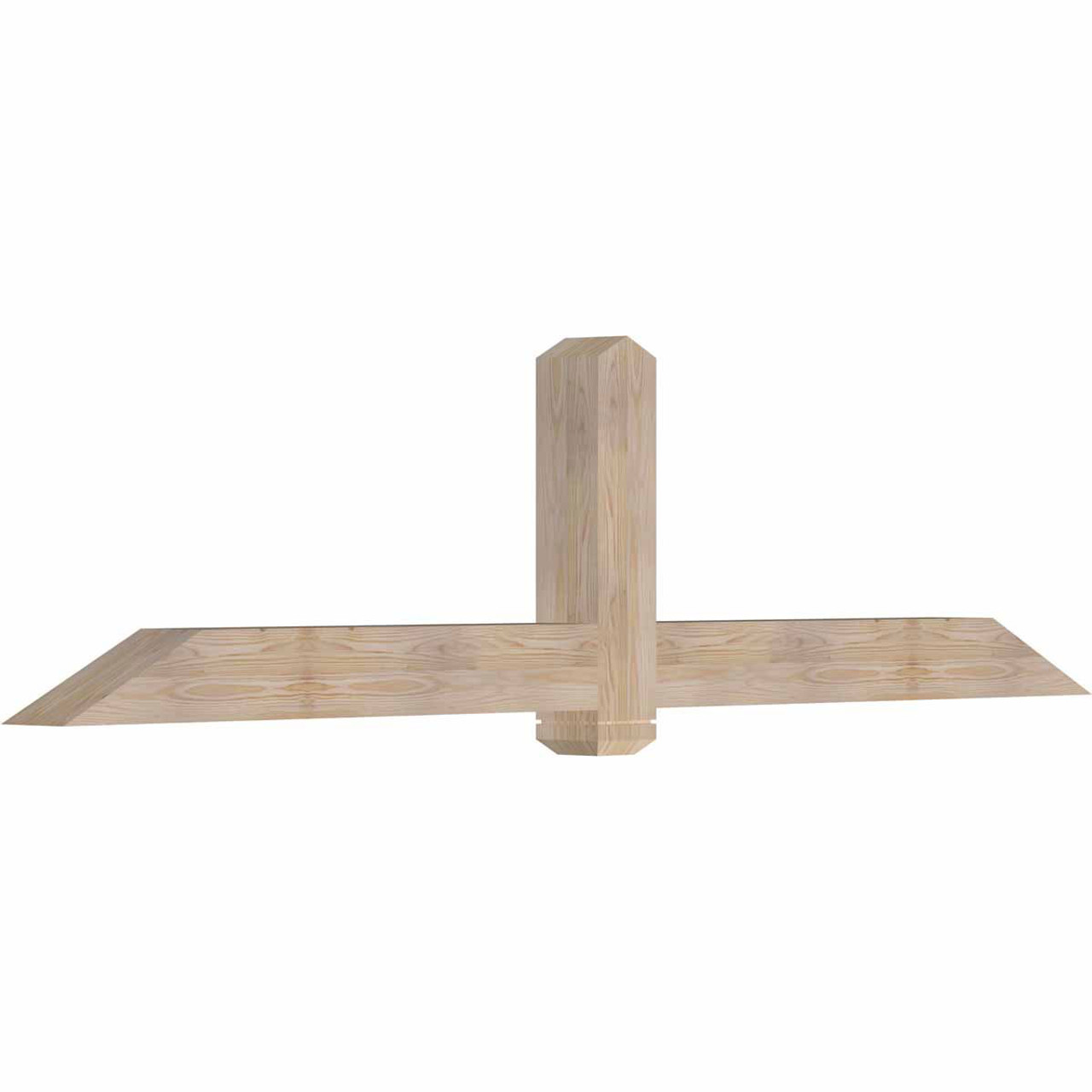 6/12 Pitch Eugene Smooth Timber Gable Bracket GBW096X24X0606EUG00SDF