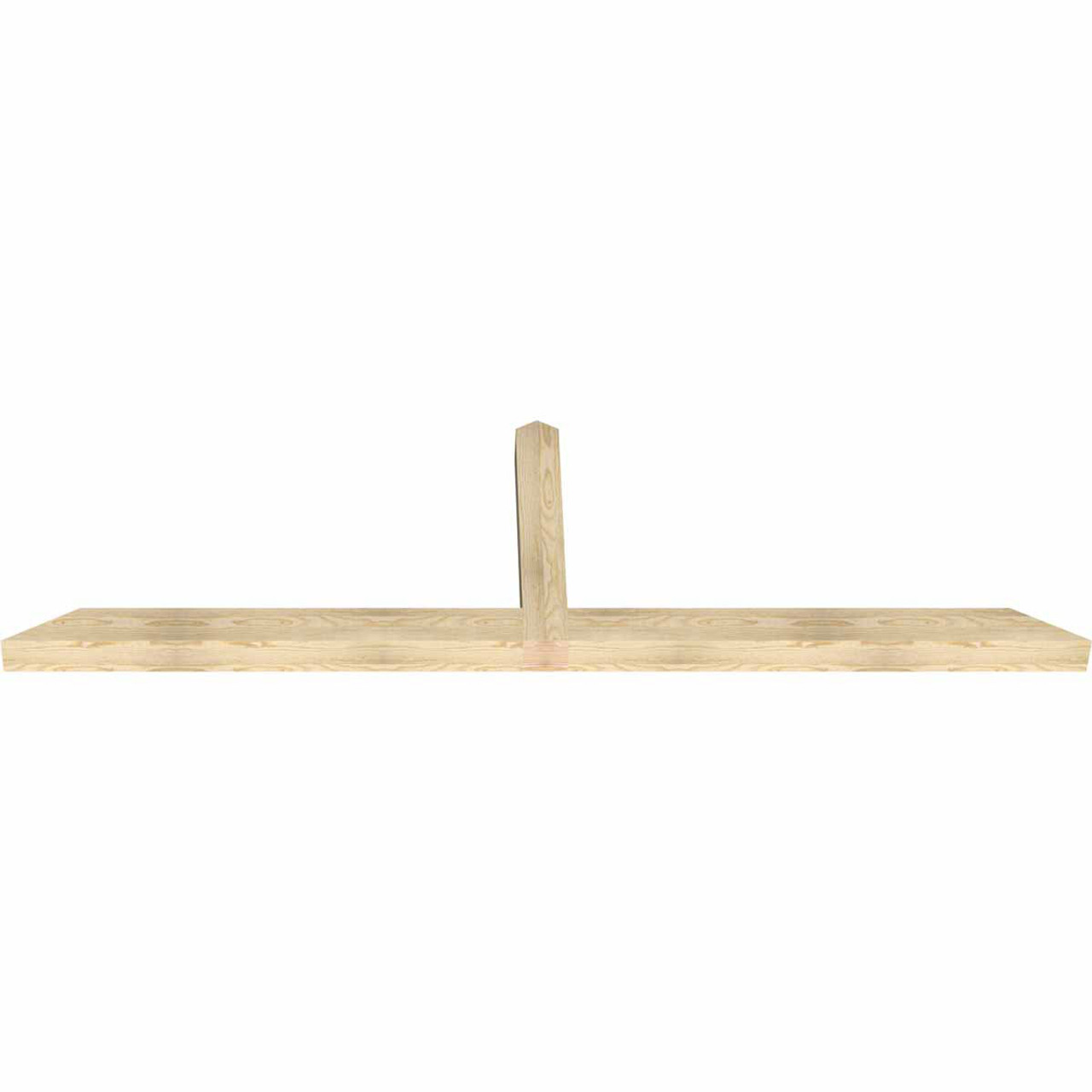 7/12 Pitch Portland Rough Sawn Timber Gable Bracket GBW096X28X0404POR00RDF