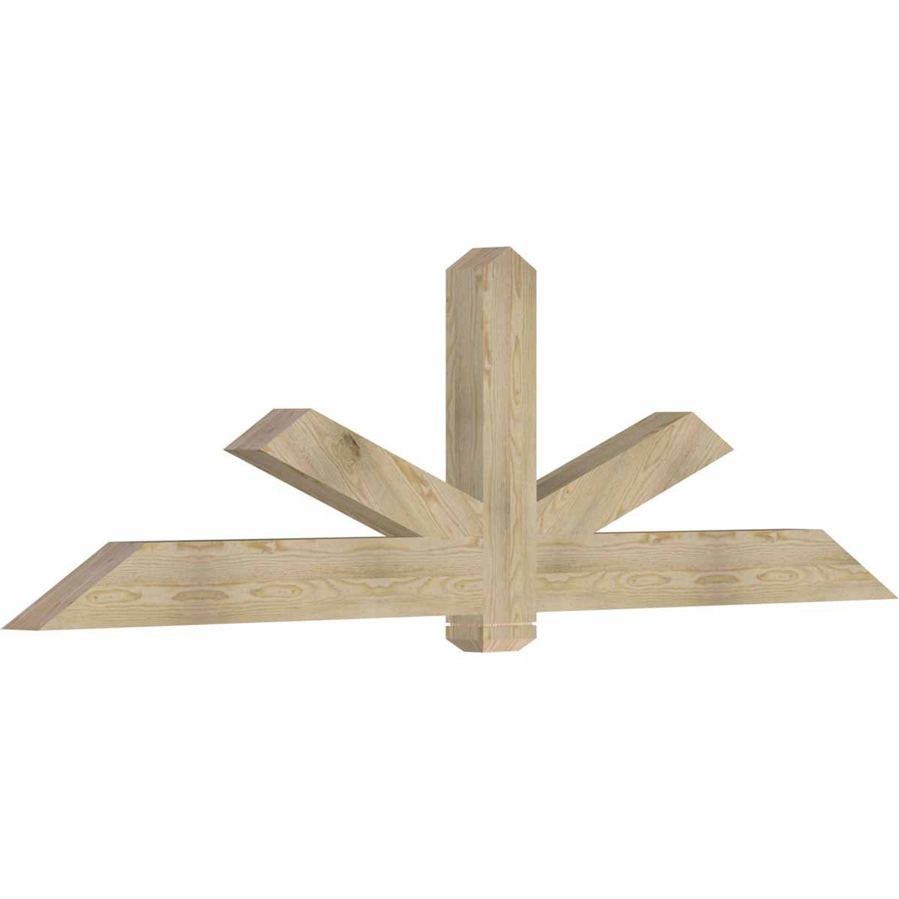 7/12 Pitch Kennewick Rough Sawn Timber Gable Bracket GBW096X28X0406KEN00RDF