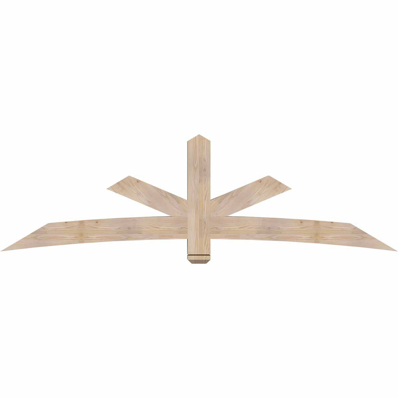 7/12 Pitch Alberta Smooth Timber Gable Bracket GBW096X28X0606ALB00SDF