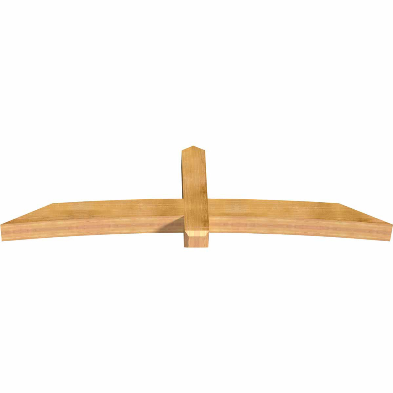 7/12 Pitch Bellingham Rough Sawn Timber Gable Bracket GBW096X28X0606BEL00RWR