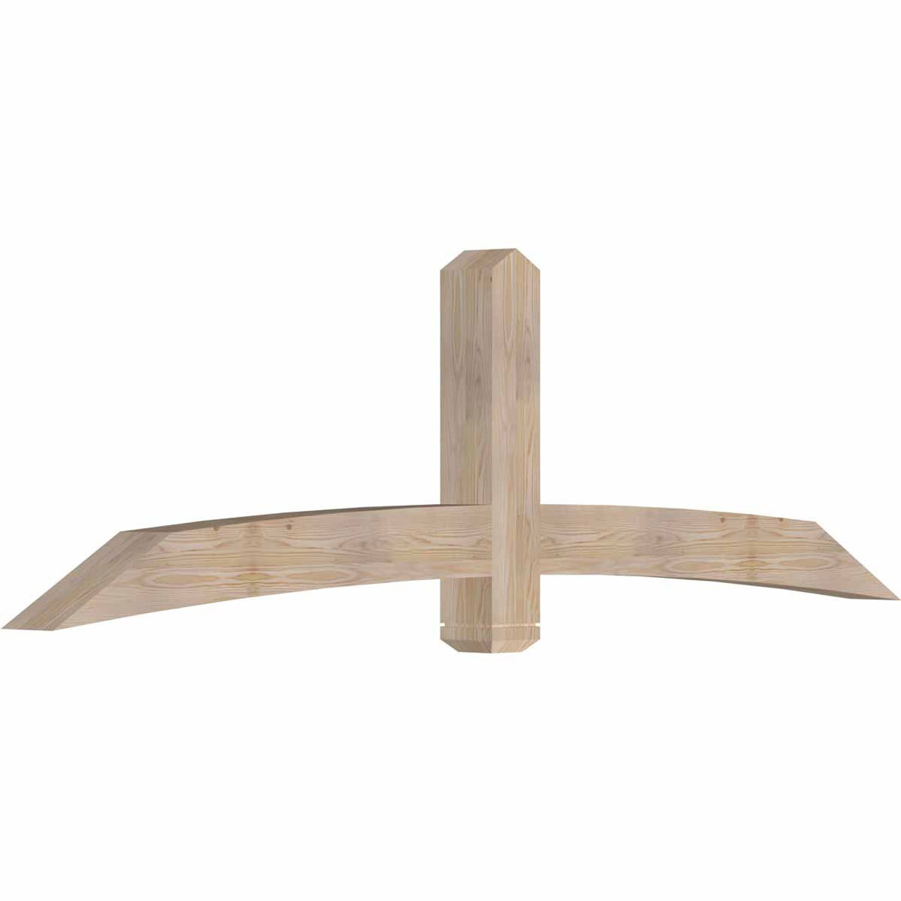 7/12 Pitch Bellingham Smooth Timber Gable Bracket GBW096X28X0606BEL00SDF