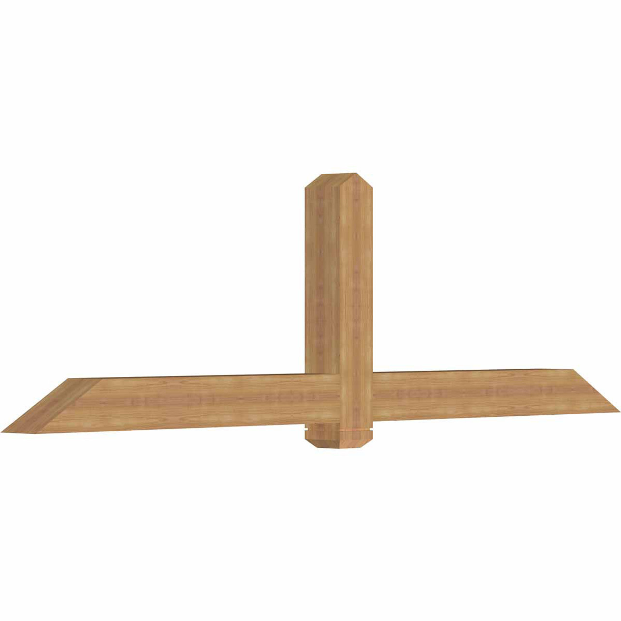 7/12 Pitch Eugene Smooth Timber Gable Bracket GBW096X28X0606EUG00SWR