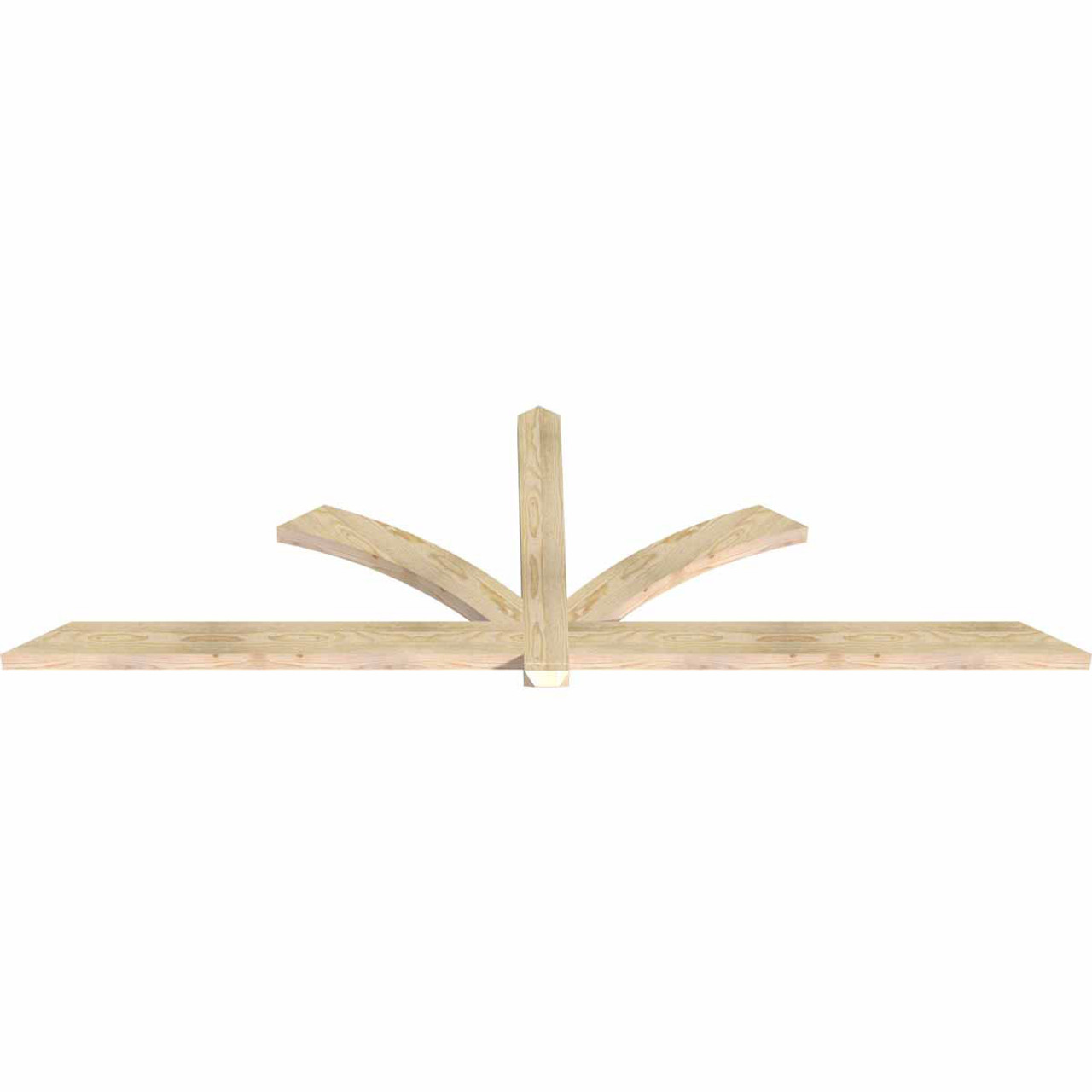 8/12 Pitch Redmond Rough Sawn Timber Gable Bracket GBW096X32X0204RED00RDF