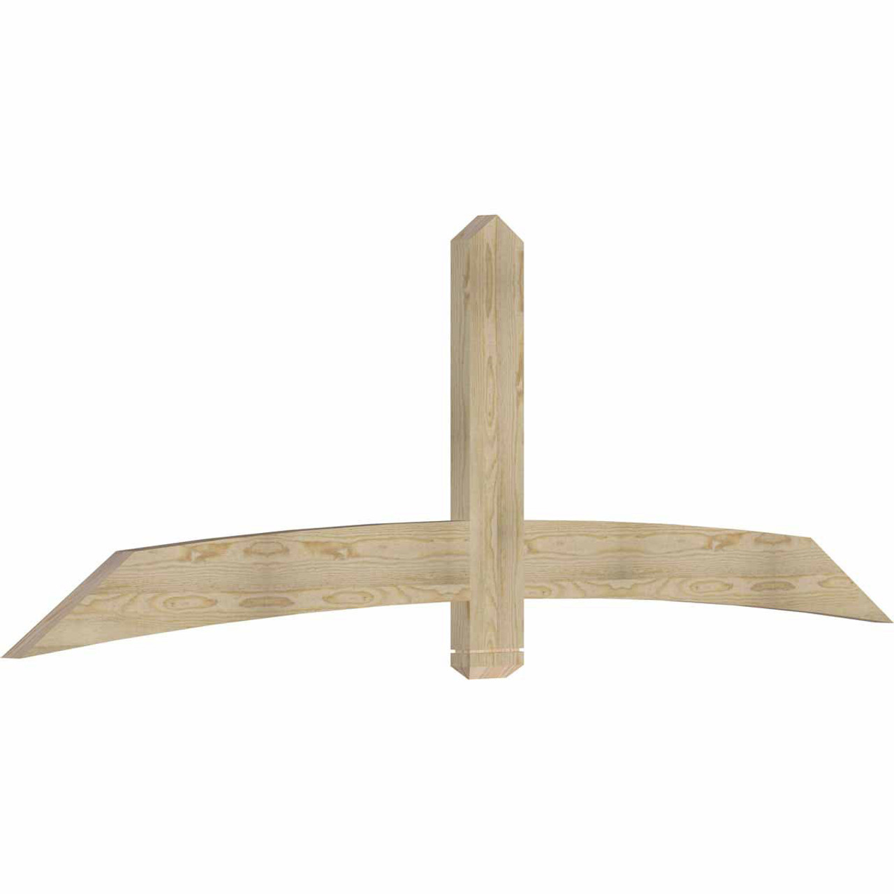 8/12 Pitch Bellingham Rough Sawn Timber Gable Bracket GBW096X32X0206BEL00RDF