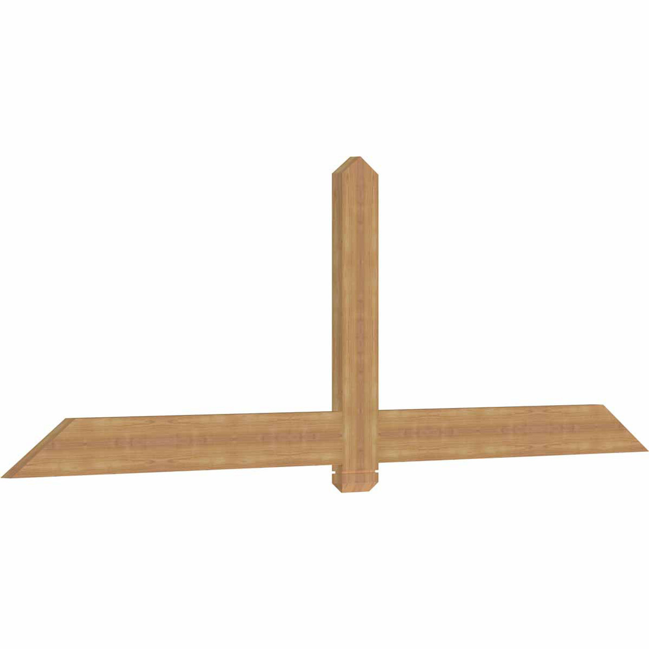 8/12 Pitch Eugene Smooth Timber Gable Bracket GBW096X32X0206EUG00SWR