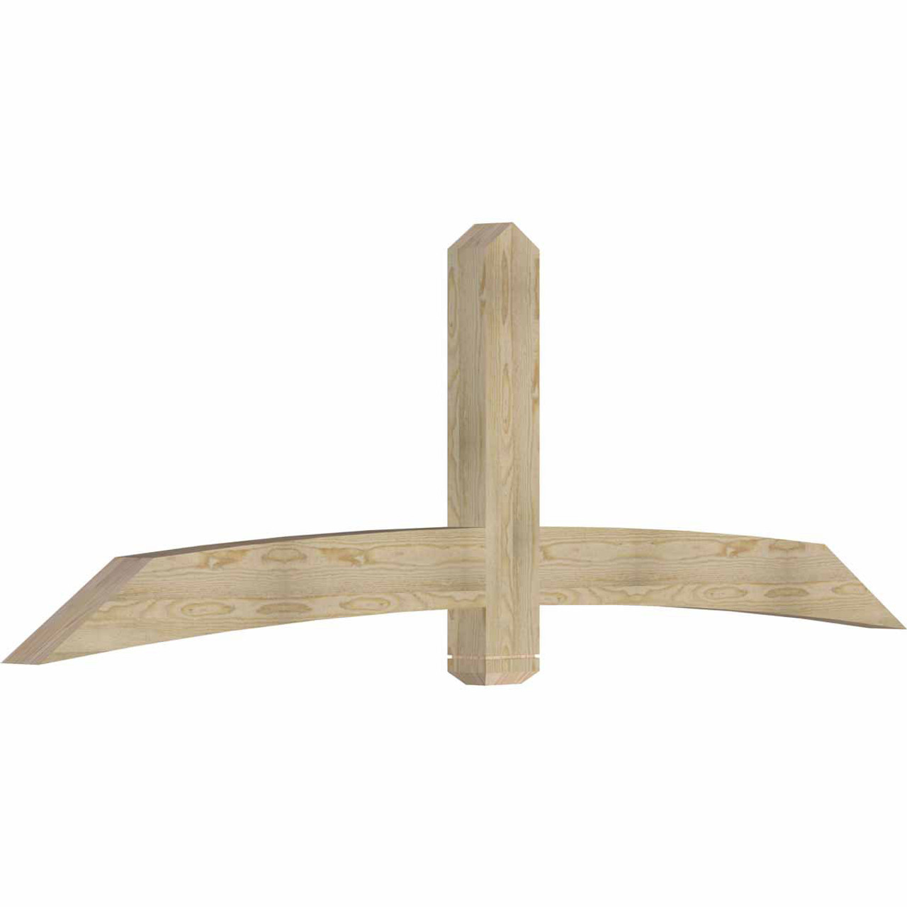 8/12 Pitch Bellingham Rough Sawn Timber Gable Bracket GBW096X32X0406BEL00RDF