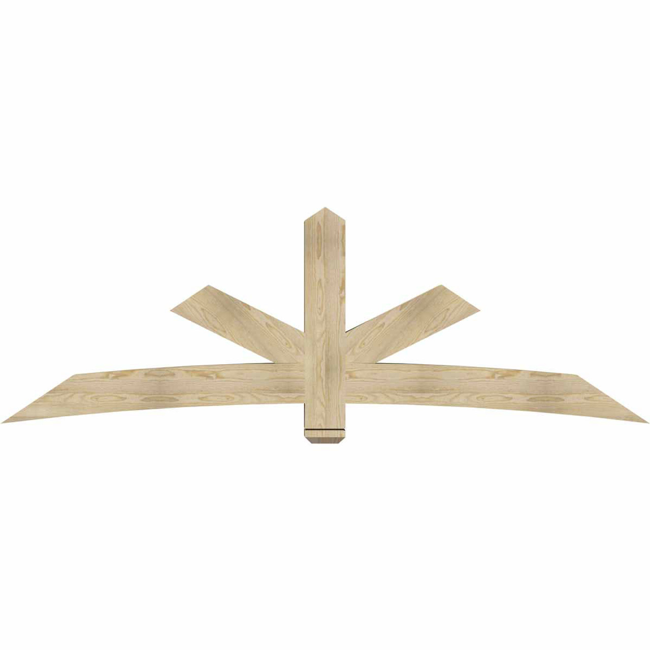 8/12 Pitch Alberta Rough Sawn Timber Gable Bracket GBW096X32X0606ALB00RDF