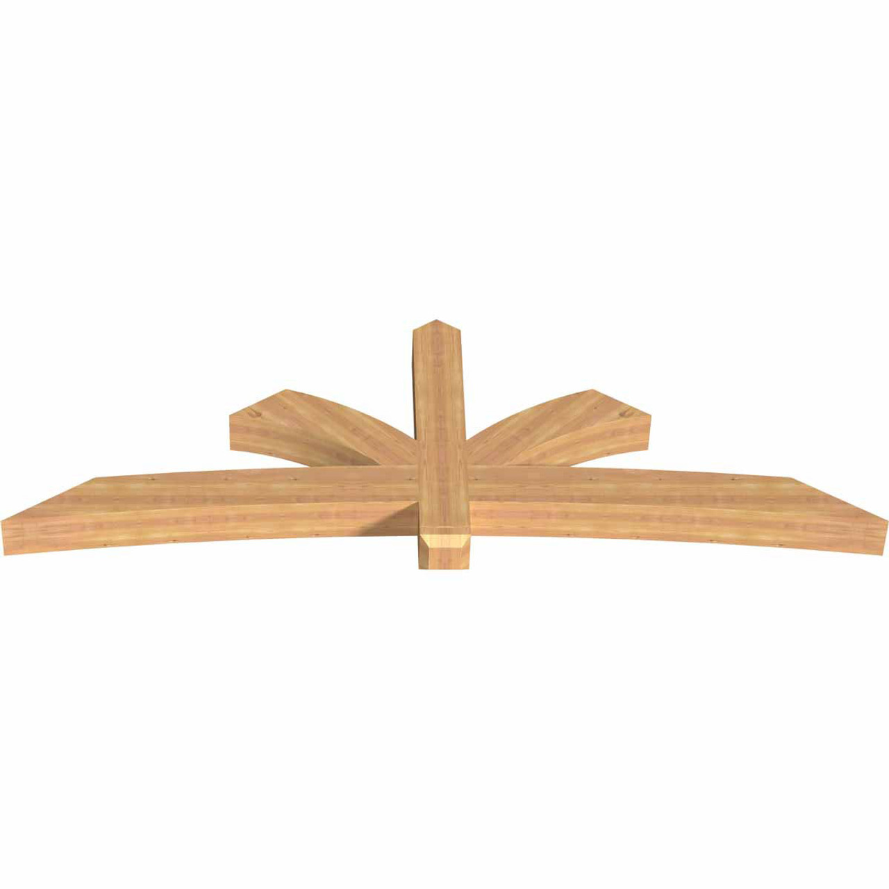 8/12 Pitch Davenport Smooth Timber Gable Bracket GBW096X32X0606DAV00SWR