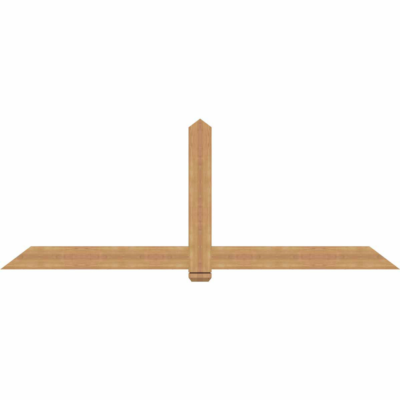 9/12 Pitch Eugene Smooth Timber Gable Bracket GBW096X36X0206EUG00SWR