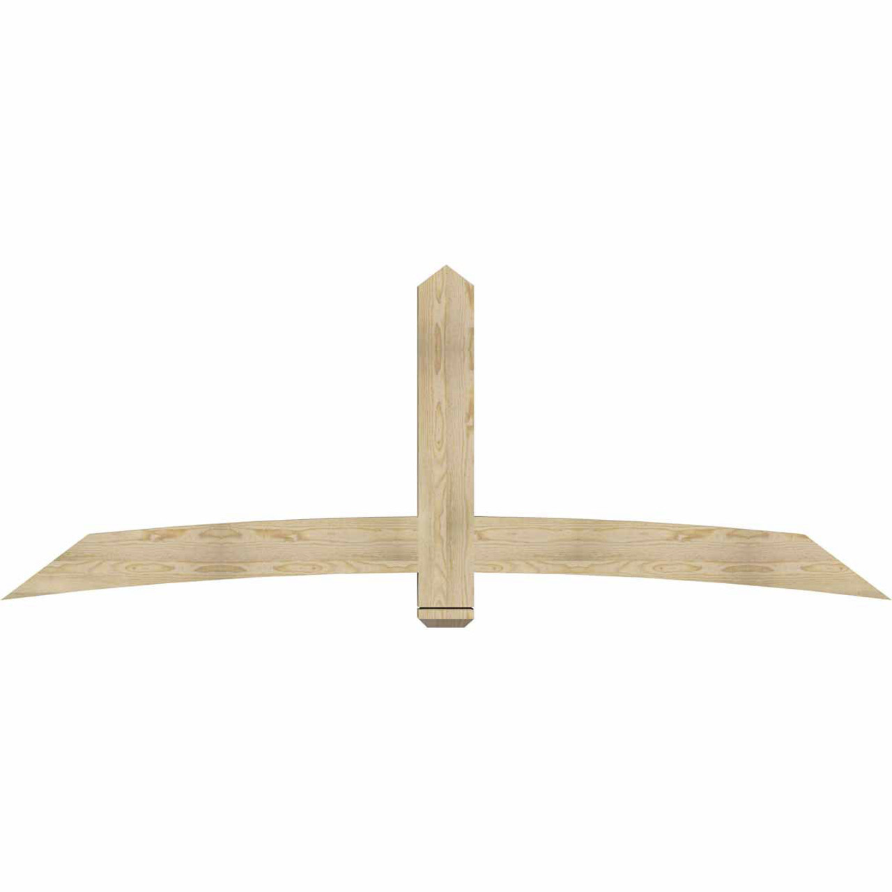 9/12 Pitch Bellingham Rough Sawn Timber Gable Bracket GBW096X36X0406BEL00RDF