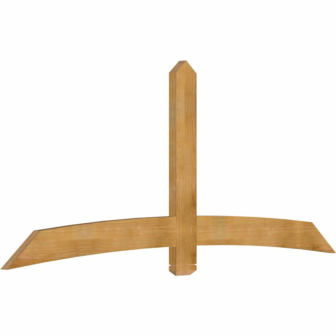 10/12 Pitch Bellingham Rough Sawn Timber Gable Bracket GBW096X40X0206BEL00RWR