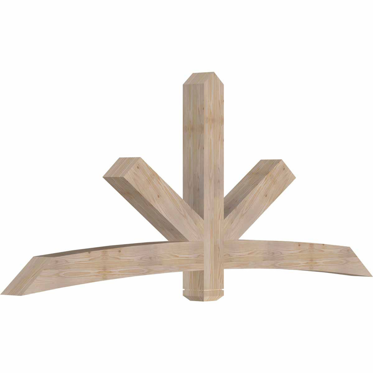 10/12 Pitch Alberta Smooth Timber Gable Bracket GBW096X40X0606ALB00SDF