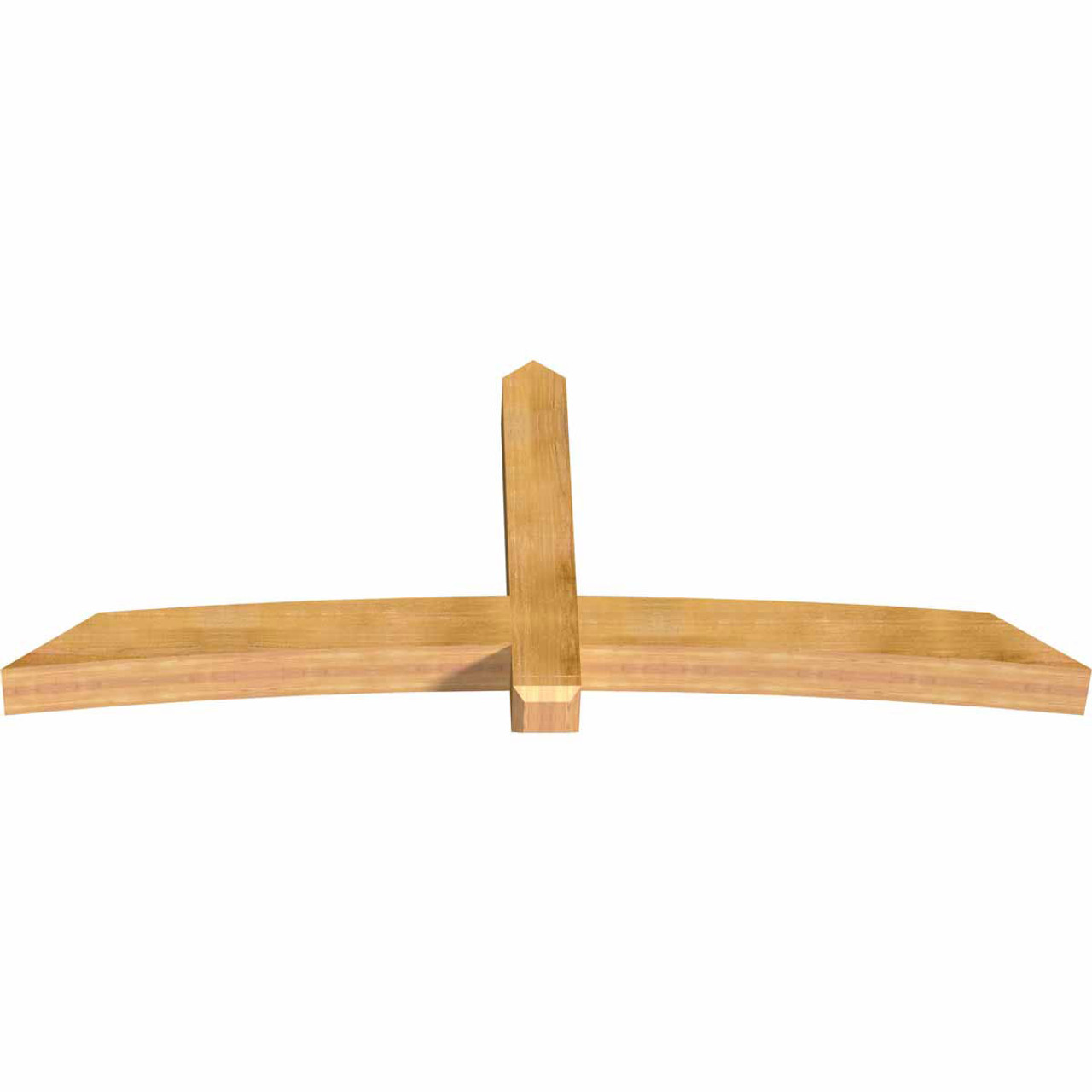 10/12 Pitch Bellingham Rough Sawn Timber Gable Bracket GBW096X40X0606BEL00RWR