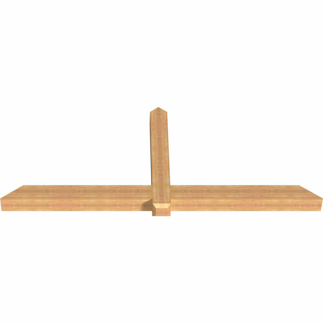 10/12 Pitch Eugene Smooth Timber Gable Bracket GBW096X40X0606EUG00SWR