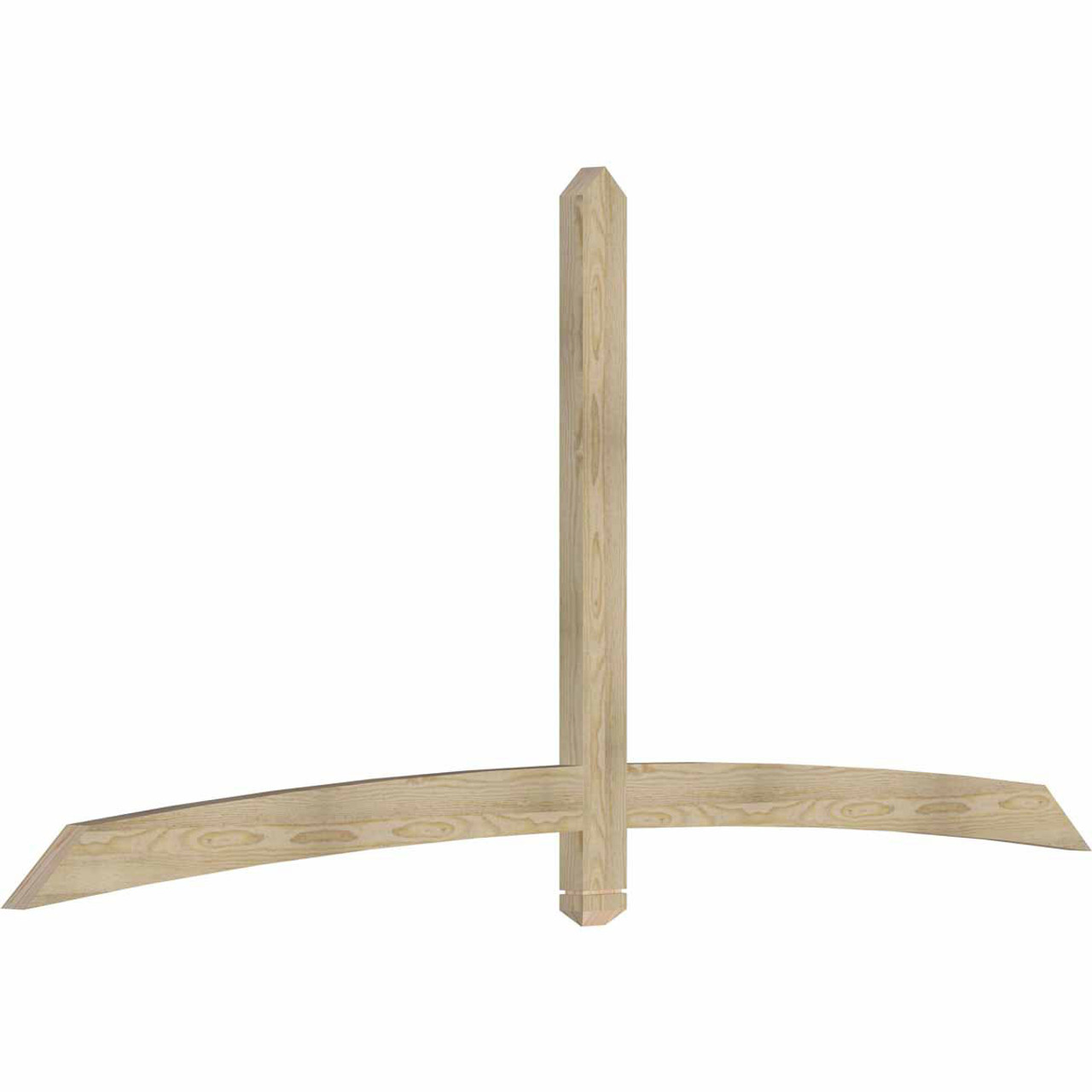 11/12 Pitch Bellingham Rough Sawn Timber Gable Bracket GBW096X44X0204BEL00RDF