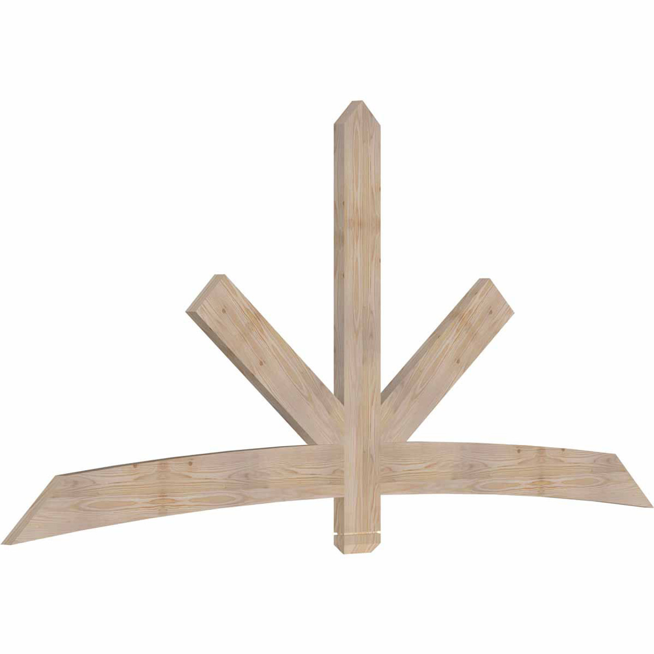 11/12 Pitch Alberta Smooth Timber Gable Bracket GBW096X44X0206ALB00SDF