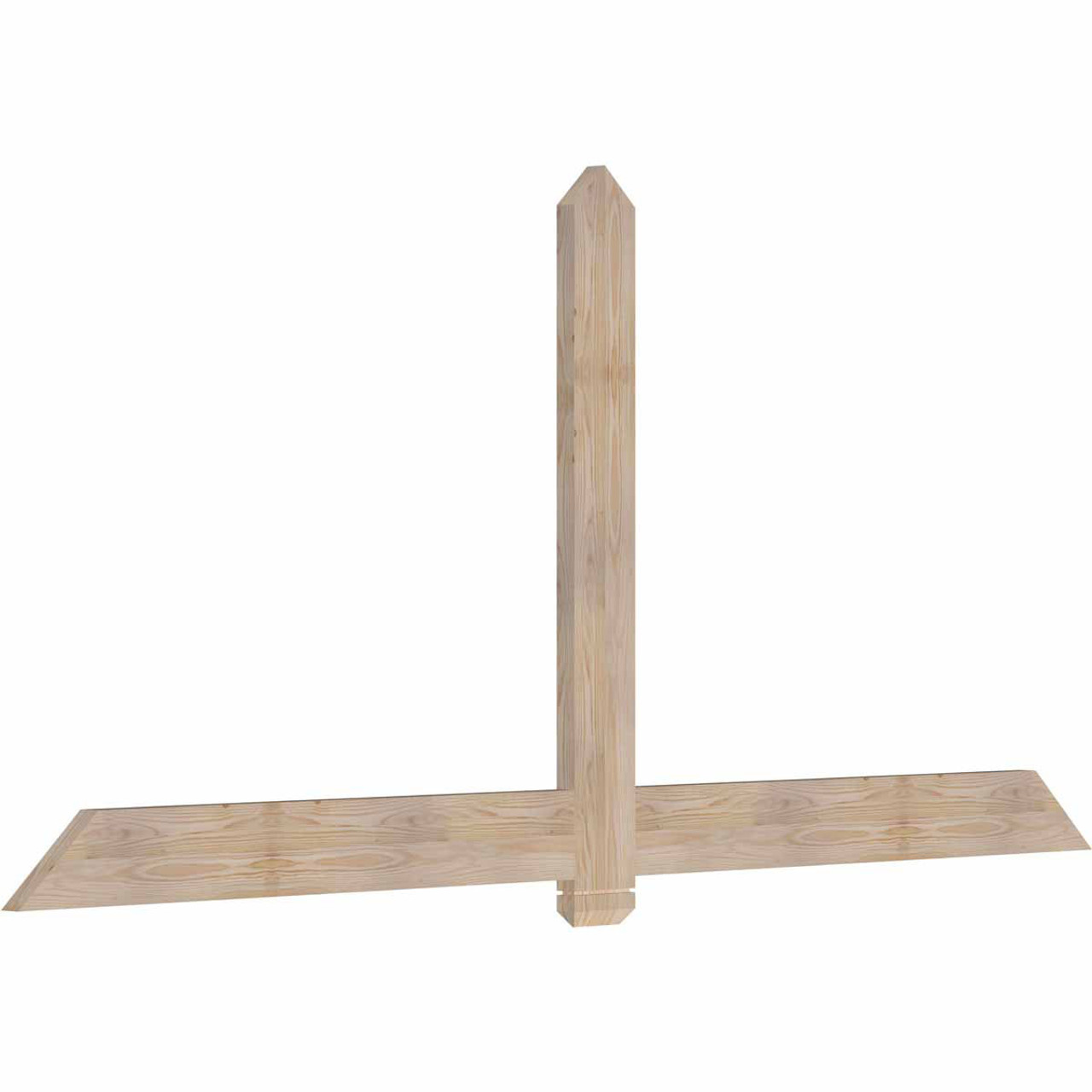 11/12 Pitch Eugene Smooth Timber Gable Bracket GBW096X44X0206EUG00SDF