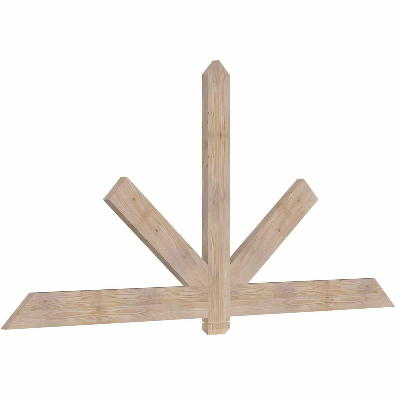 11/12 Pitch Kennewick Smooth Timber Gable Bracket GBW096X44X0206KEN00SDF