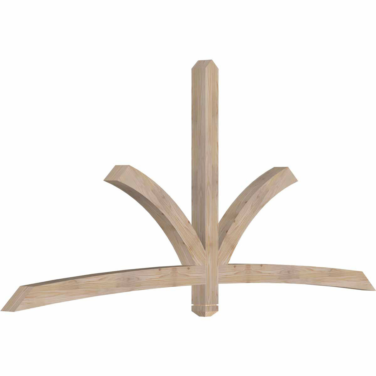 11/12 Pitch Davenport Smooth Timber Gable Bracket GBW096X44X0404DAV00SDF