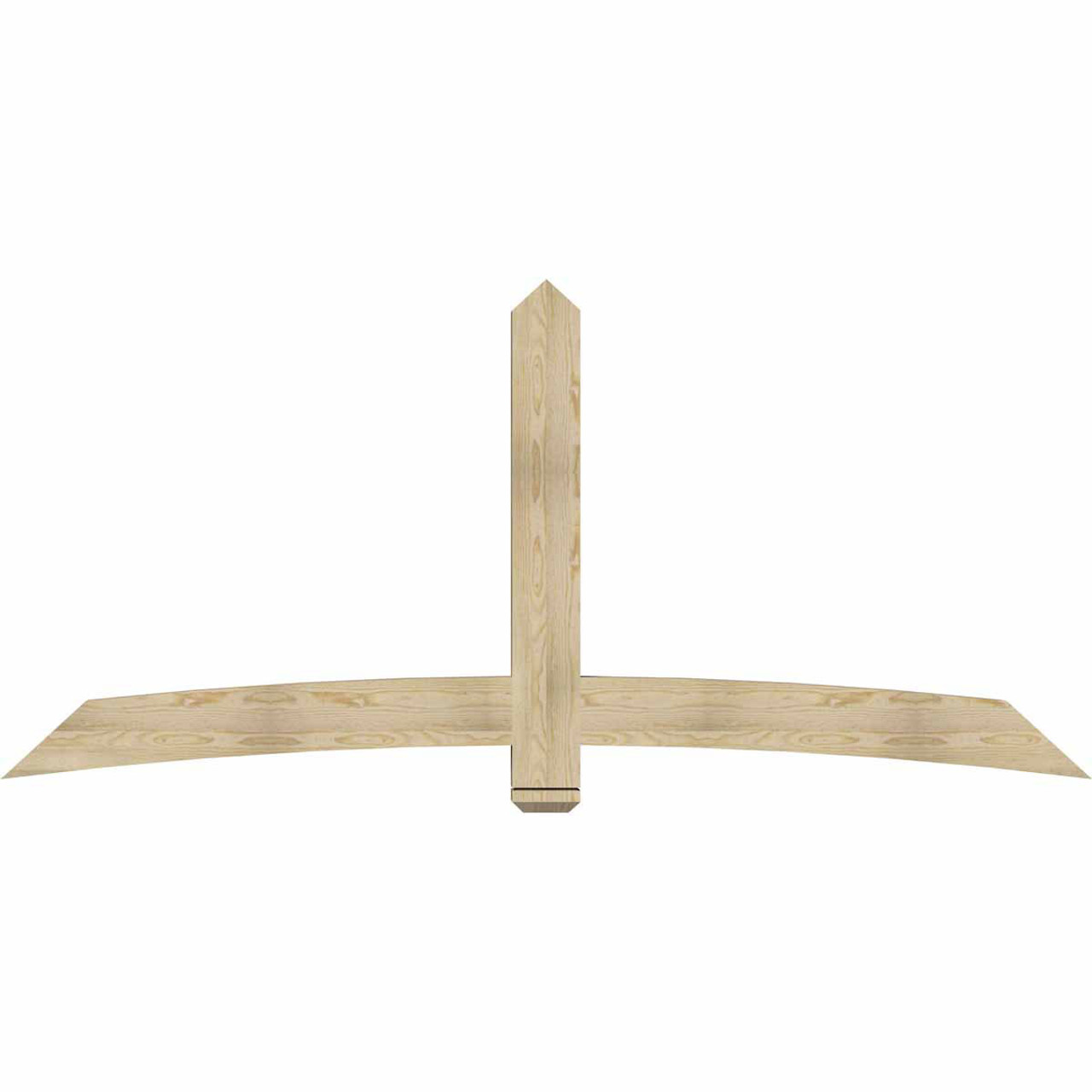 11/12 Pitch Bellingham Rough Sawn Timber Gable Bracket GBW096X44X0406BEL00RDF