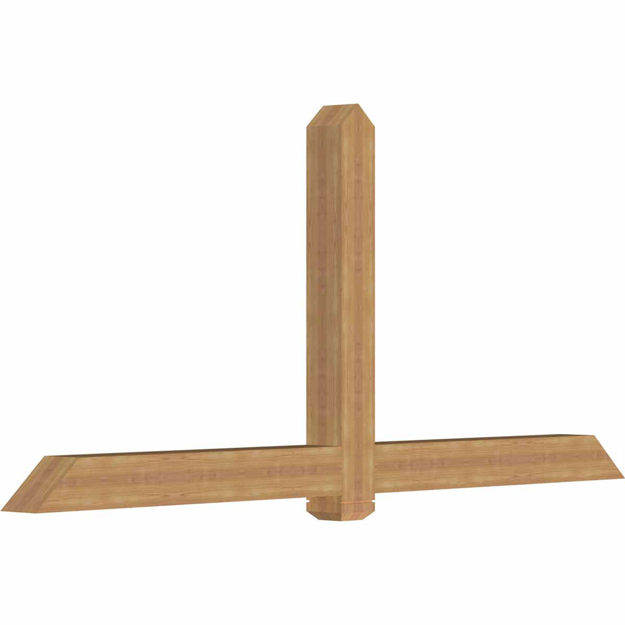 11/12 Pitch Eugene Smooth Timber Gable Bracket GBW096X44X0606EUG00SWR