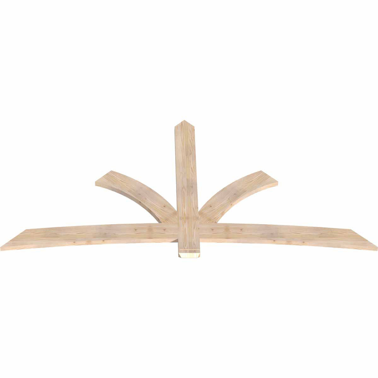 12/12 Pitch Davenport Smooth Timber Gable Bracket GBW096X48X0206DAV00SDF