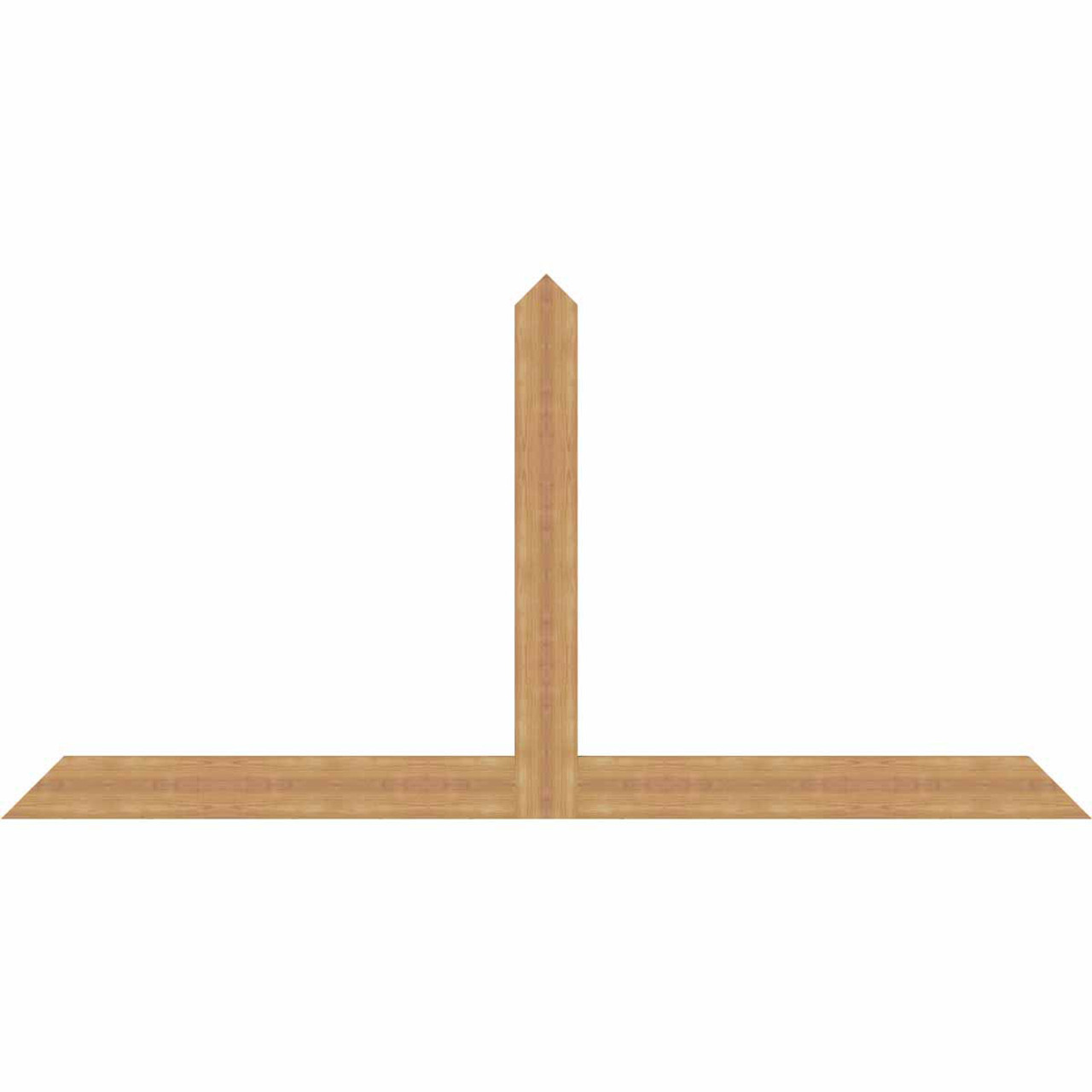 12/12 Pitch Portland Smooth Timber Gable Bracket GBW096X48X0206POR00SWR