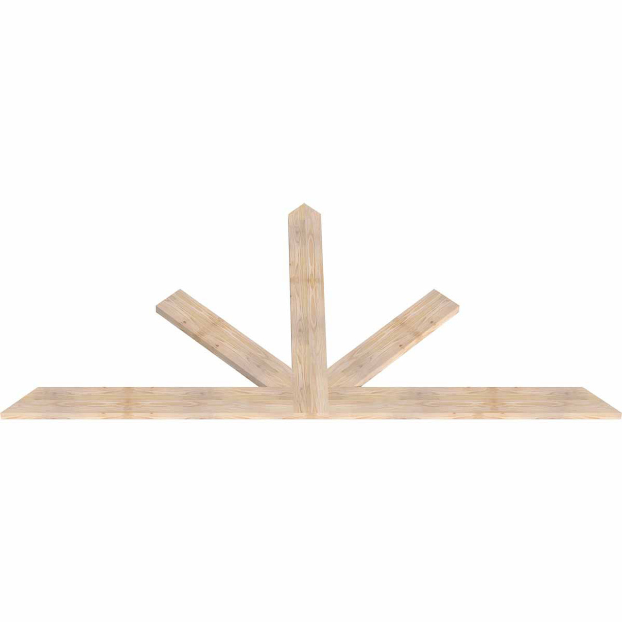 12/12 Pitch Saratoga Smooth Timber Gable Bracket GBW096X48X0206SAR00SDF