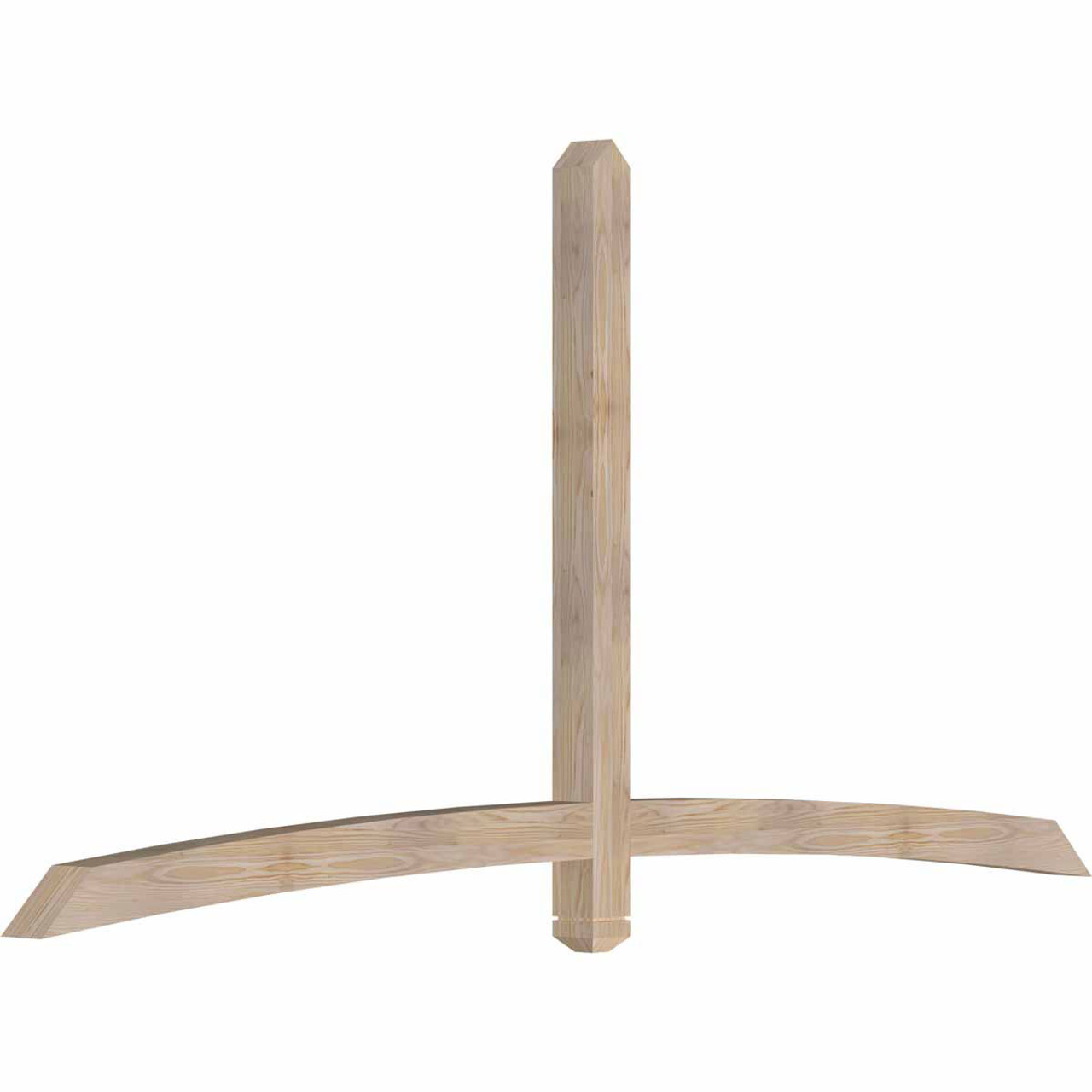 12/12 Pitch Bellingham Smooth Timber Gable Bracket GBW096X48X0404BEL00SDF