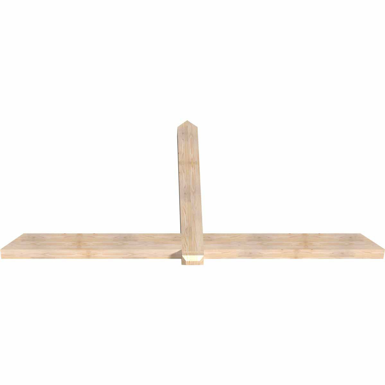 12/12 Pitch Eugene Smooth Timber Gable Bracket GBW096X48X0406EUG00SDF