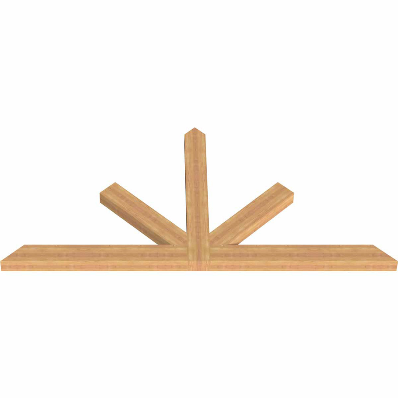 12/12 Pitch Saratoga Smooth Timber Gable Bracket GBW096X48X0406SAR00SWR