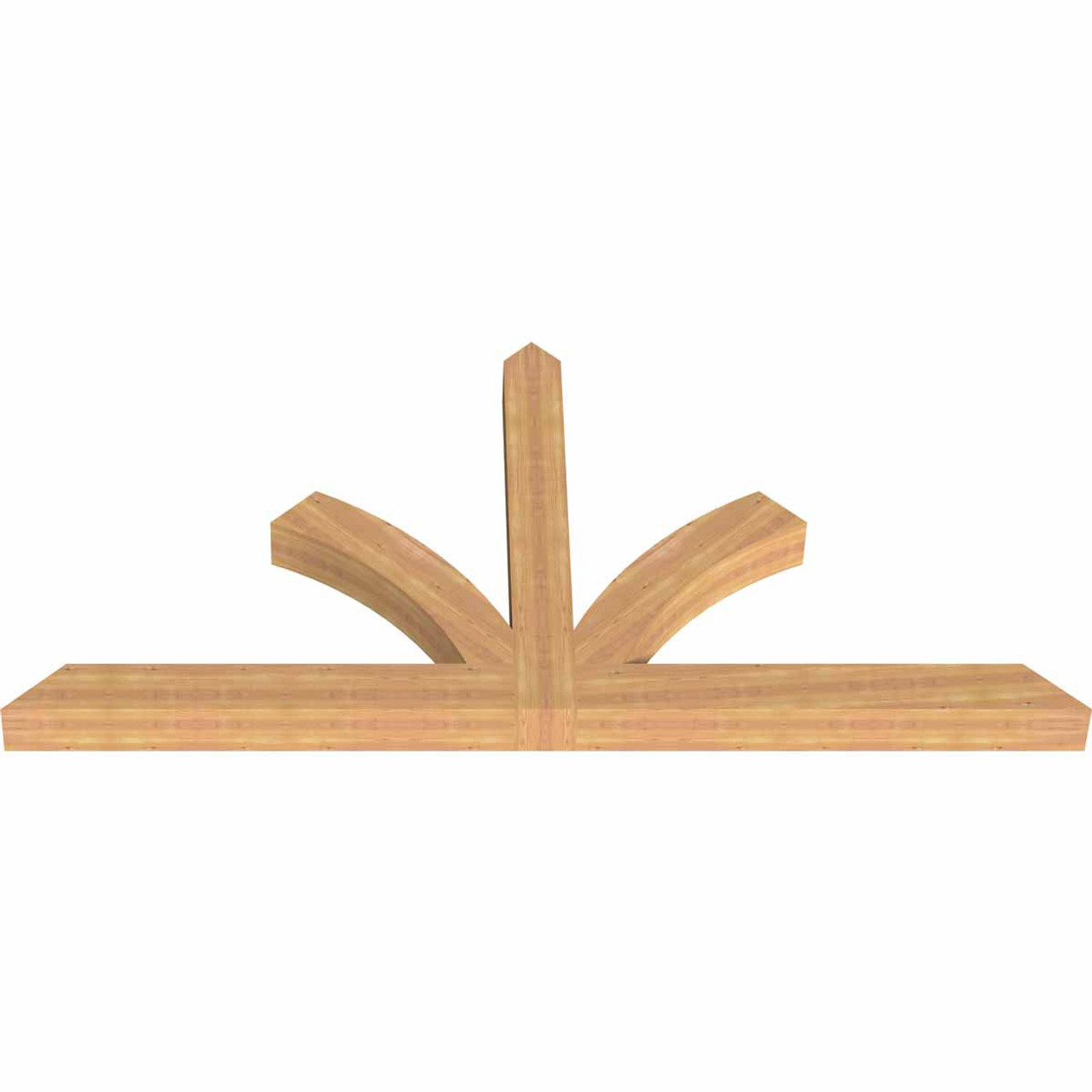 12/12 Pitch Richland Smooth Timber Gable Bracket GBW096X48X0606RIC00SWR