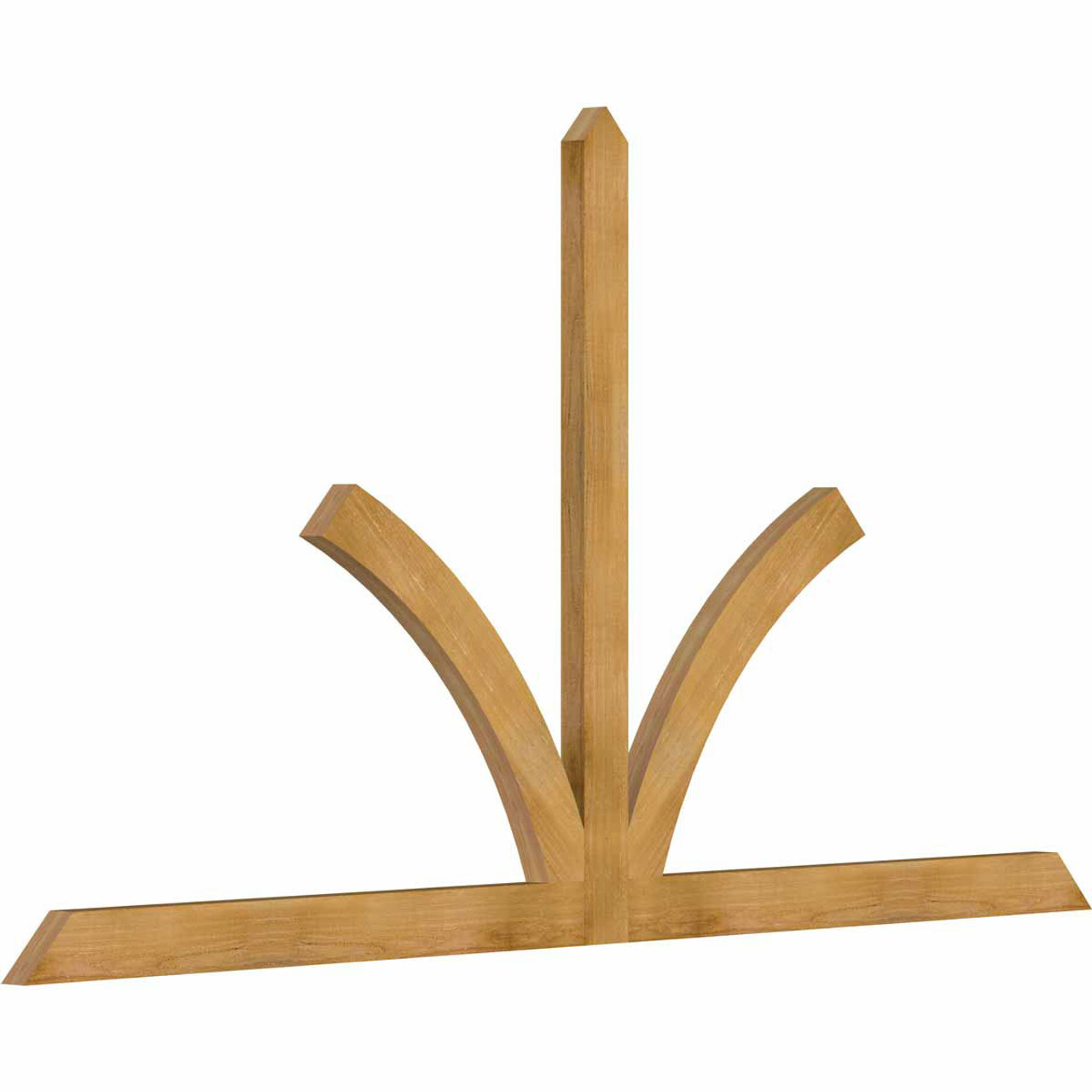 13/12 Pitch Richland Rough Sawn Timber Gable Bracket GBW096X52X0204RIC00RWR